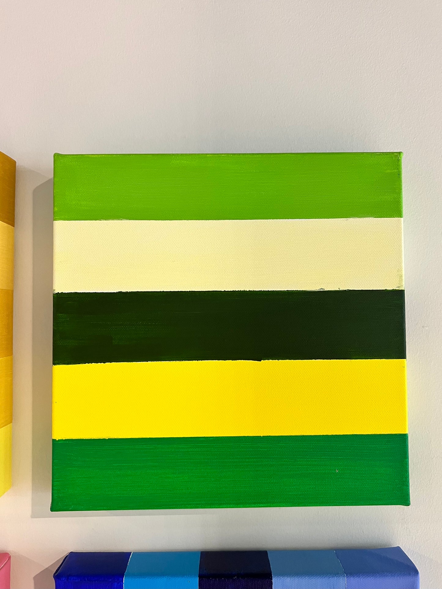 The Color Theory Mini Collection: Yellow / Dark Green
